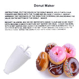 Magical Plastic Donut Waffle Maker Molds and Donut Cutter