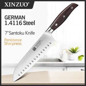 XINZUO Juego de 5 piezas de alta calidad para pelar cuchillo de chef de carnicero