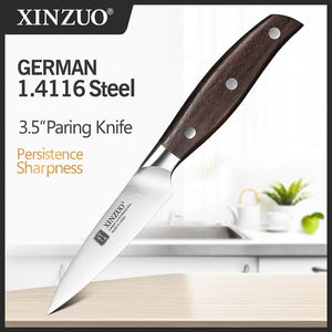 XINZUO High Quality 3.5inch Paring Utility Cleaver Chef Knife
